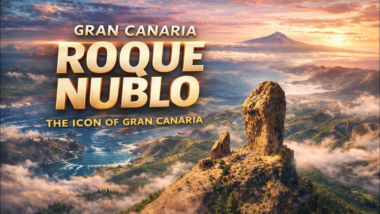 Roque Nublo Gran Canaria 4K – Above the Clouds | View to Teide Volcano  Tenerife
