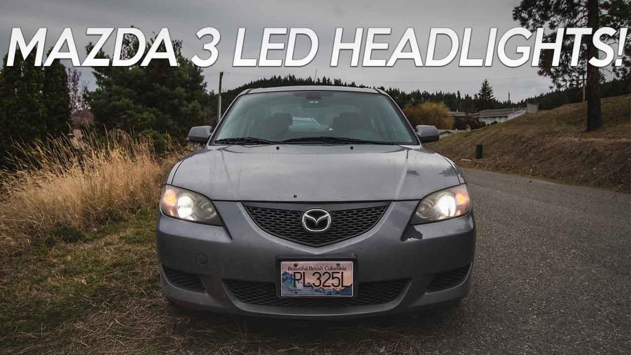 Mazda 3 LED Headlight Install!