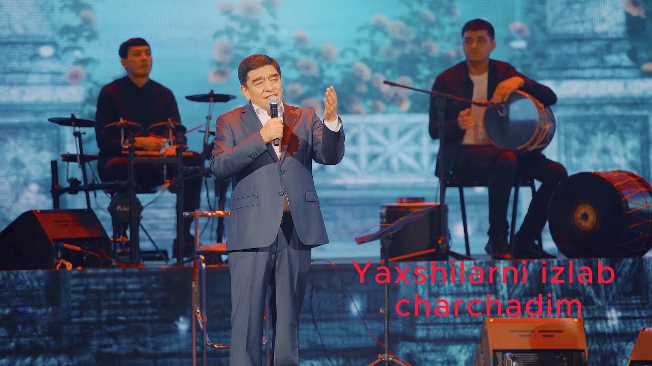 Xurshid Rasulov - Yaxshilarni izlab charchadim (2023-yilgi jonli ijro konsert dasturidan)