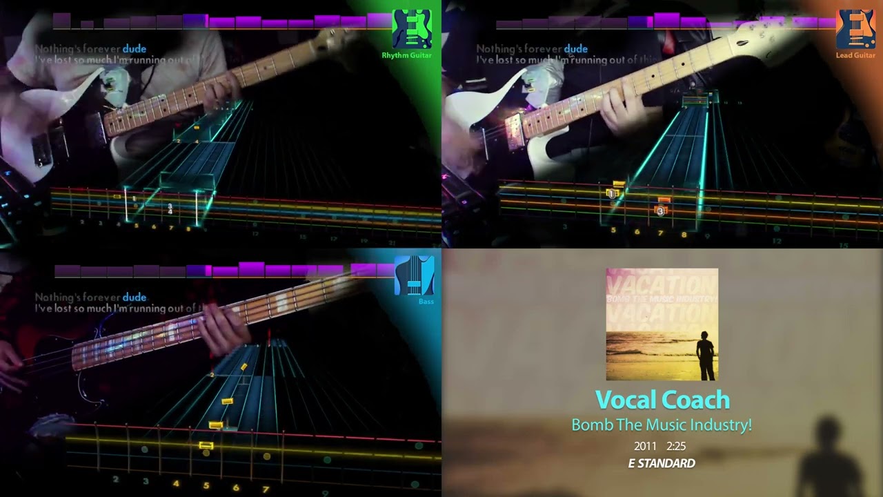Bomb the Music Industry! - Vocal Coach (Rocksmith Chart) [Guitar Bass Cover]