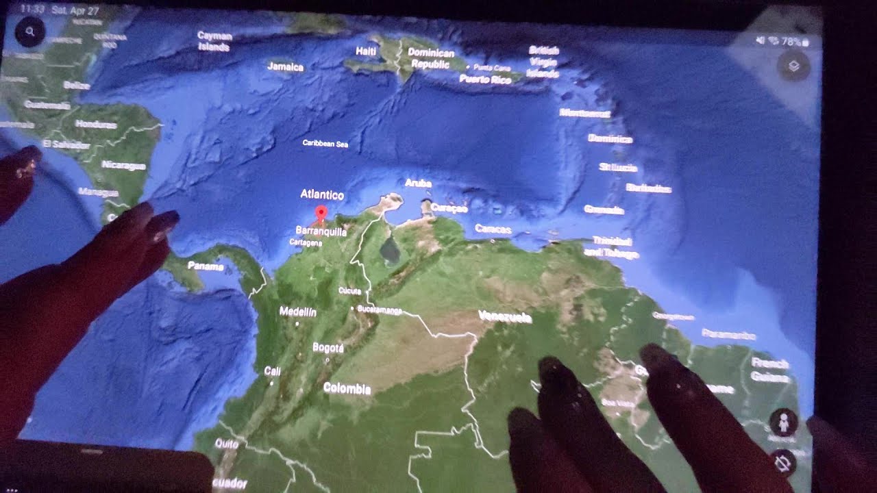ASMR ~ Atlántico, Colombia History & Geography ~ Soft Spoken Google Earth
