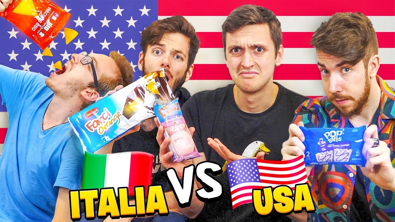 MERENDINE AMERICANE VS ITALIANE CHALLENGE! @iNoobChannel e @leo