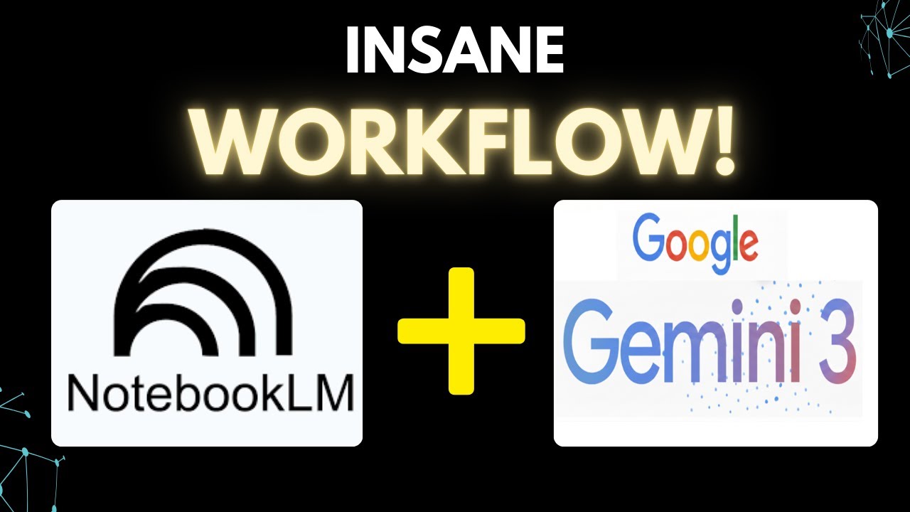 Этот рабочий процесс NotebookLM + Gemini преобразит ваши исследования и работу.