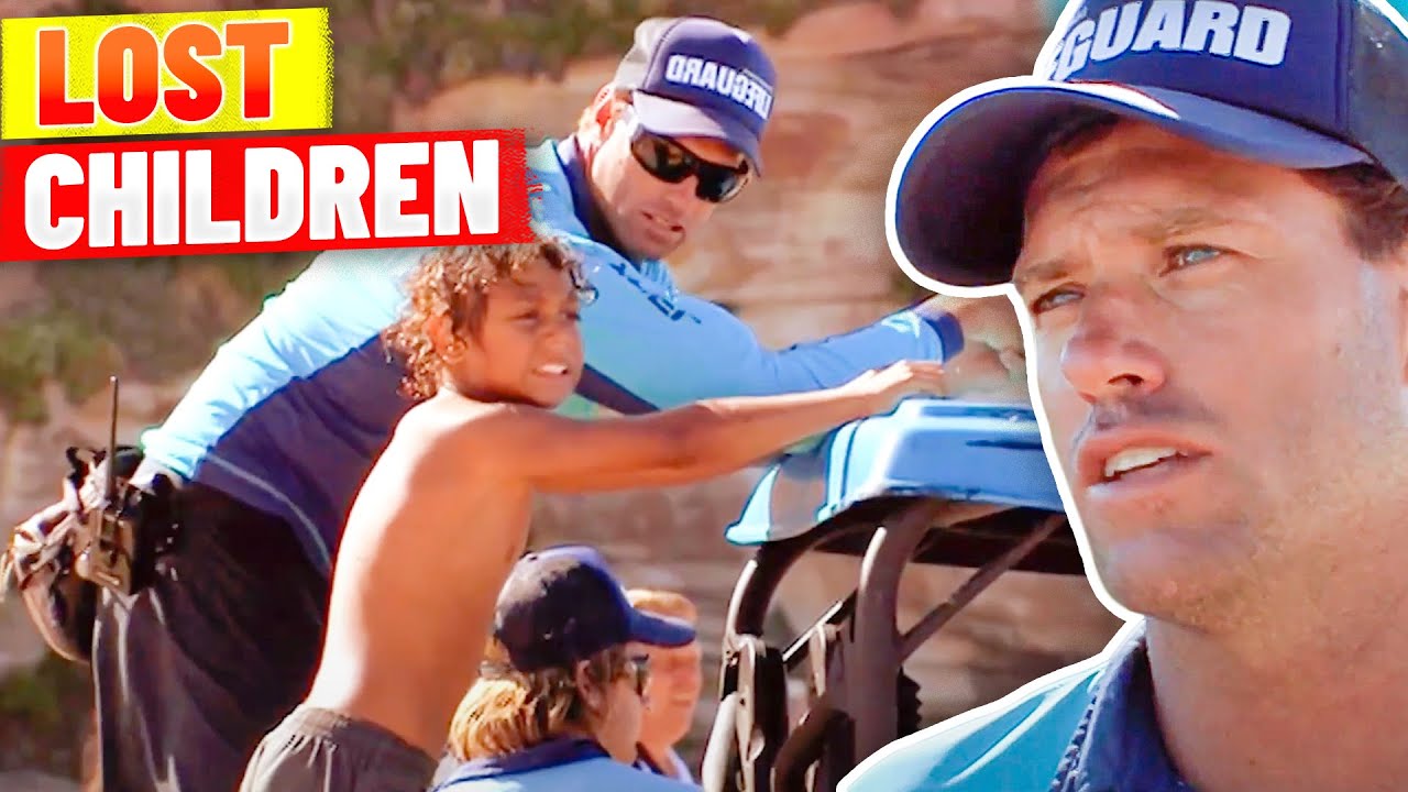 Lifeguards Help Lost Kids Find Their Parents