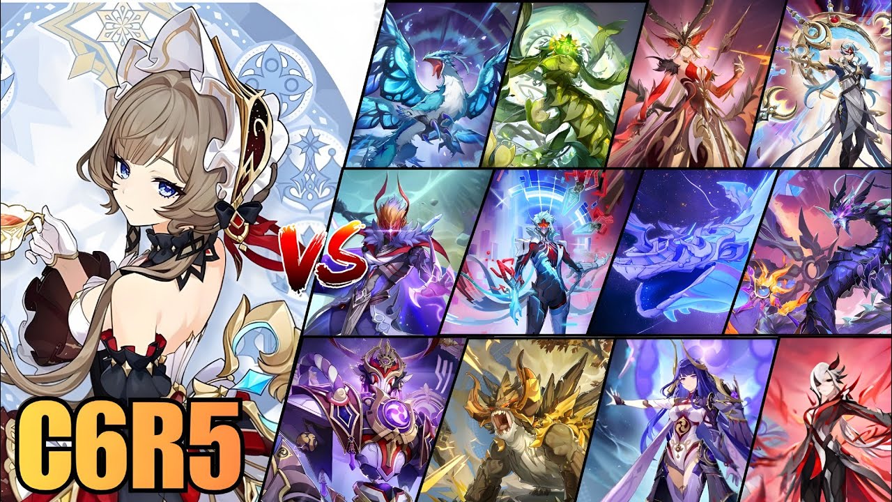 C6R5 Sandrone vs All Weekly Bosses! Sandrone Early Access