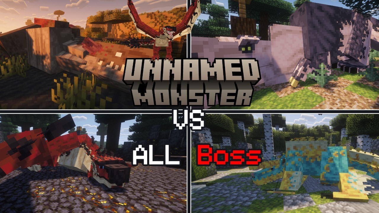 ผมต้องฆ่า Boss ทุกตัวใน Mod Unnamed Monster