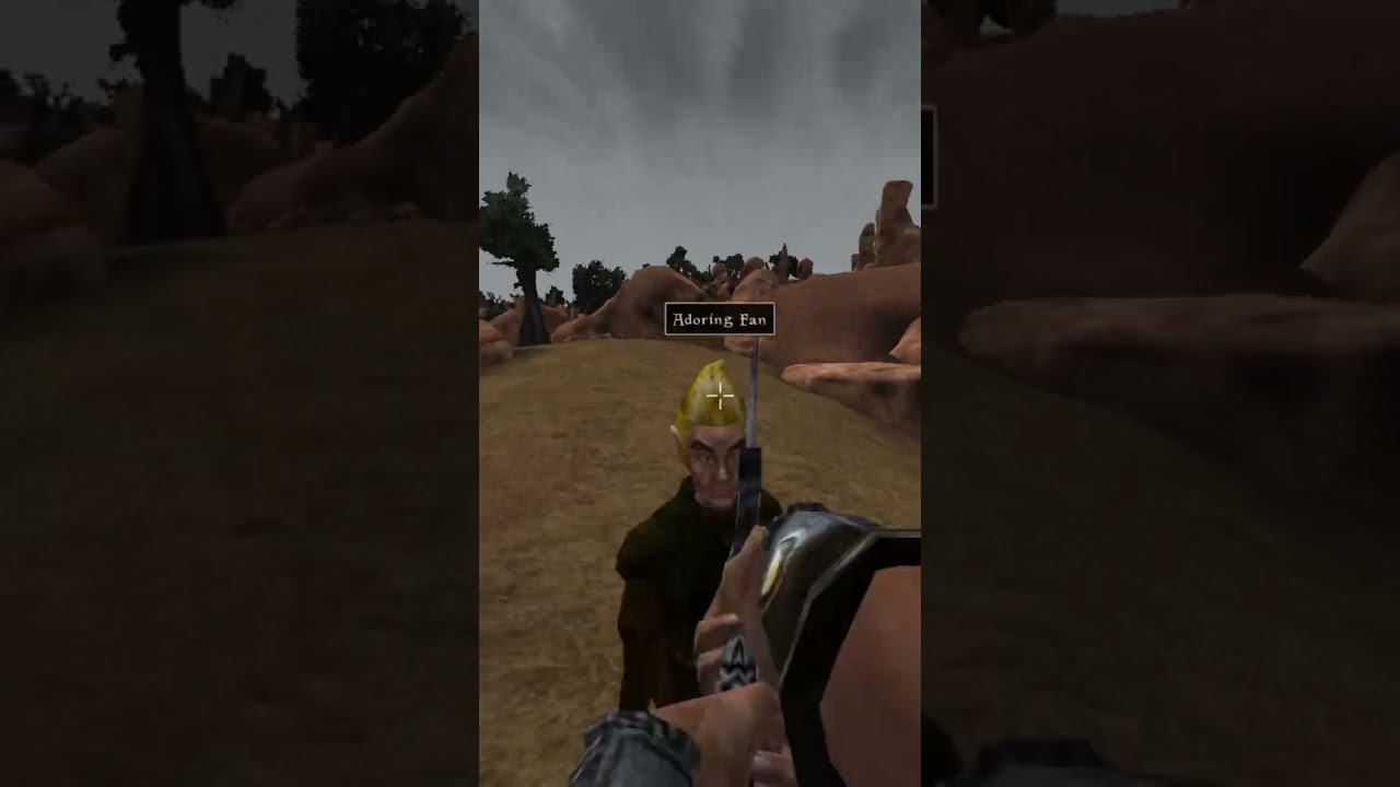Killing the adoring fan in Morrowind every day until Skywind and Skyblivion are released Day - 925