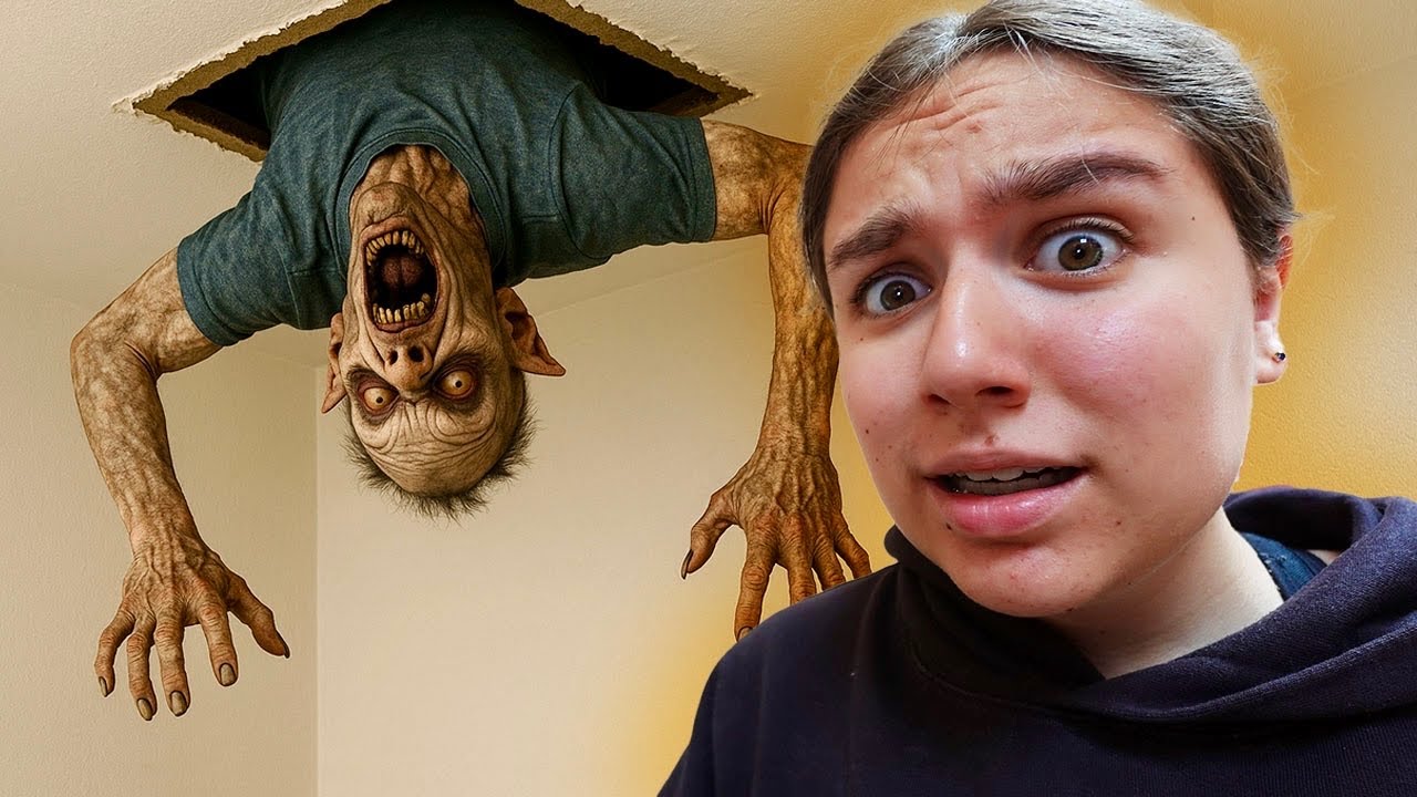 QUELQU'UN VIT DANS MON PLAFOND ! UN INCONNU CHEZ MOI ! - PINK LILY