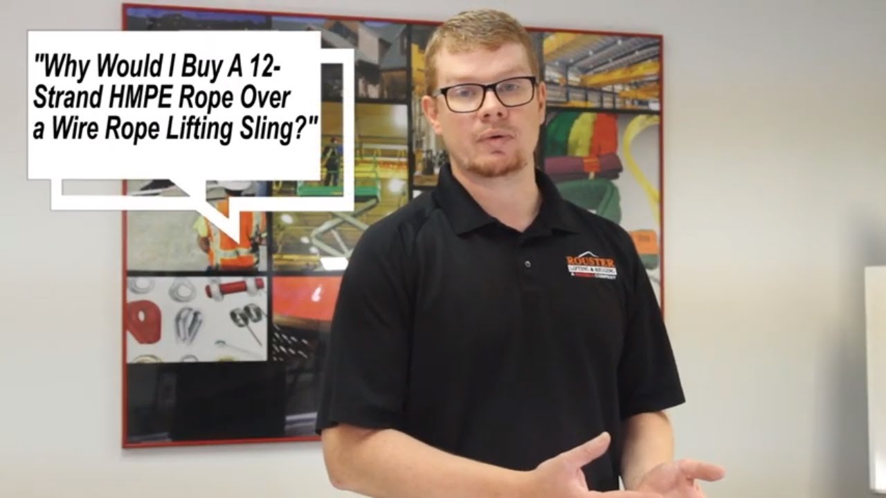 Why Would I Buy a 12-Strand HMPE Rope Over a Wire Rope Lifting Sling?