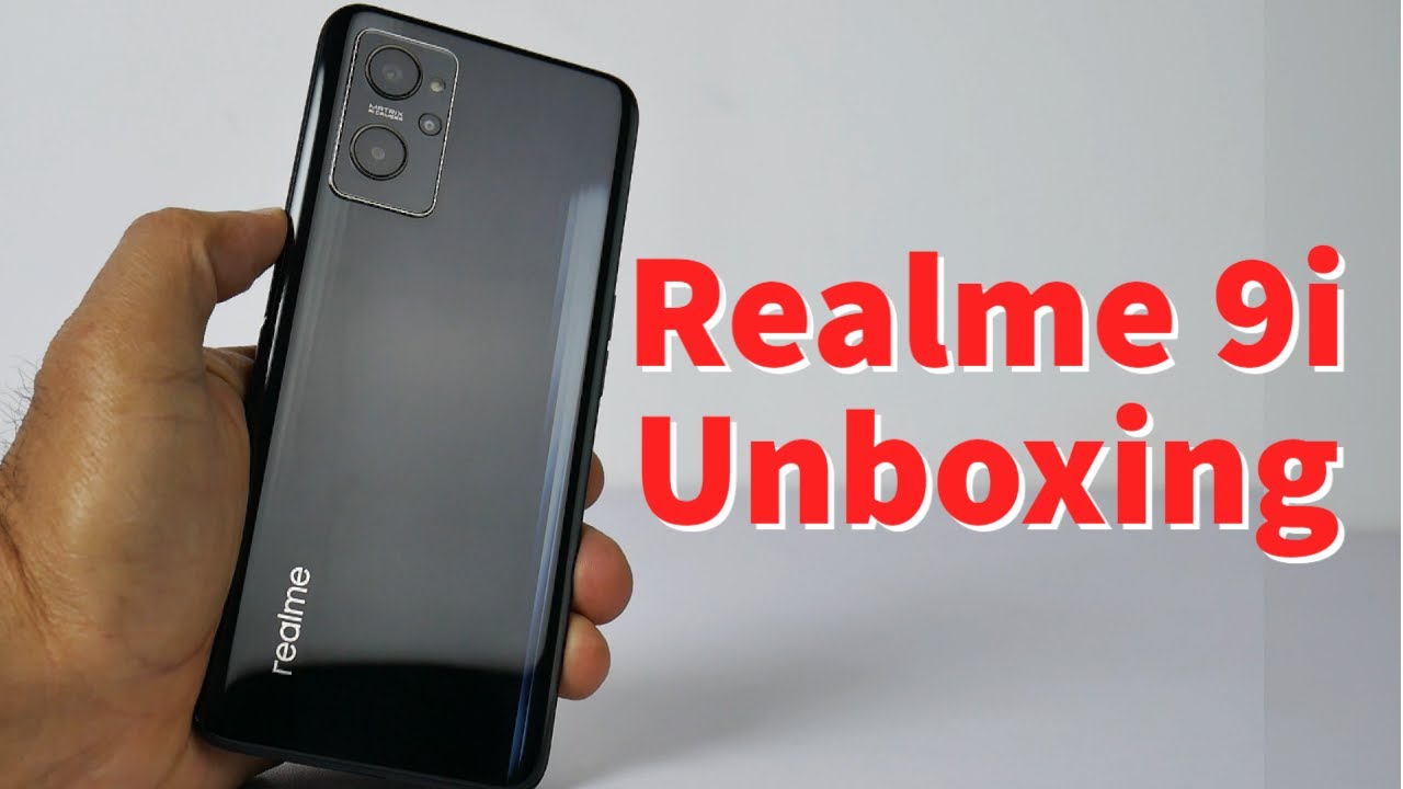 Realme 9i Unboxing: 50MP AI Camera and Lot More