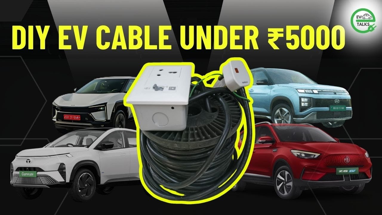 EV Charging Hack: Make Your Own Extension Cable for Less Than ₹5000 #evchargingsolutions #be6e #be6