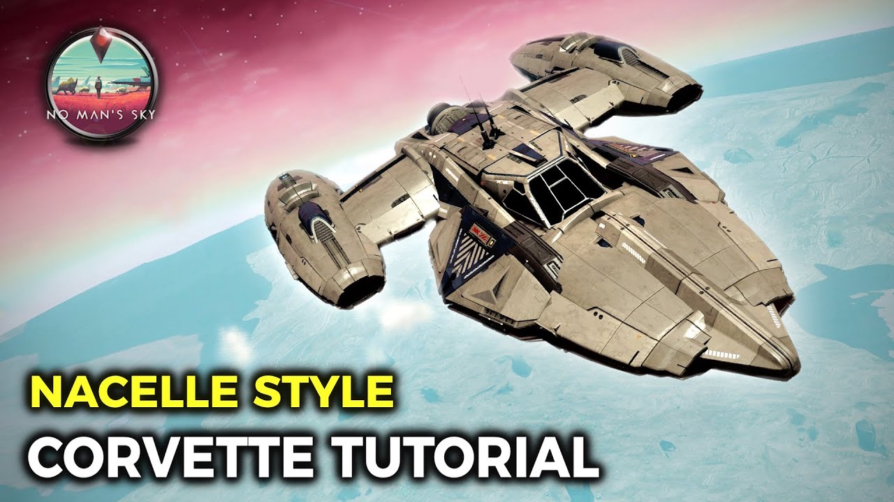 Nacelle-Style Fighter Corvette Build Guide (No Man’s Sky Tutorial)