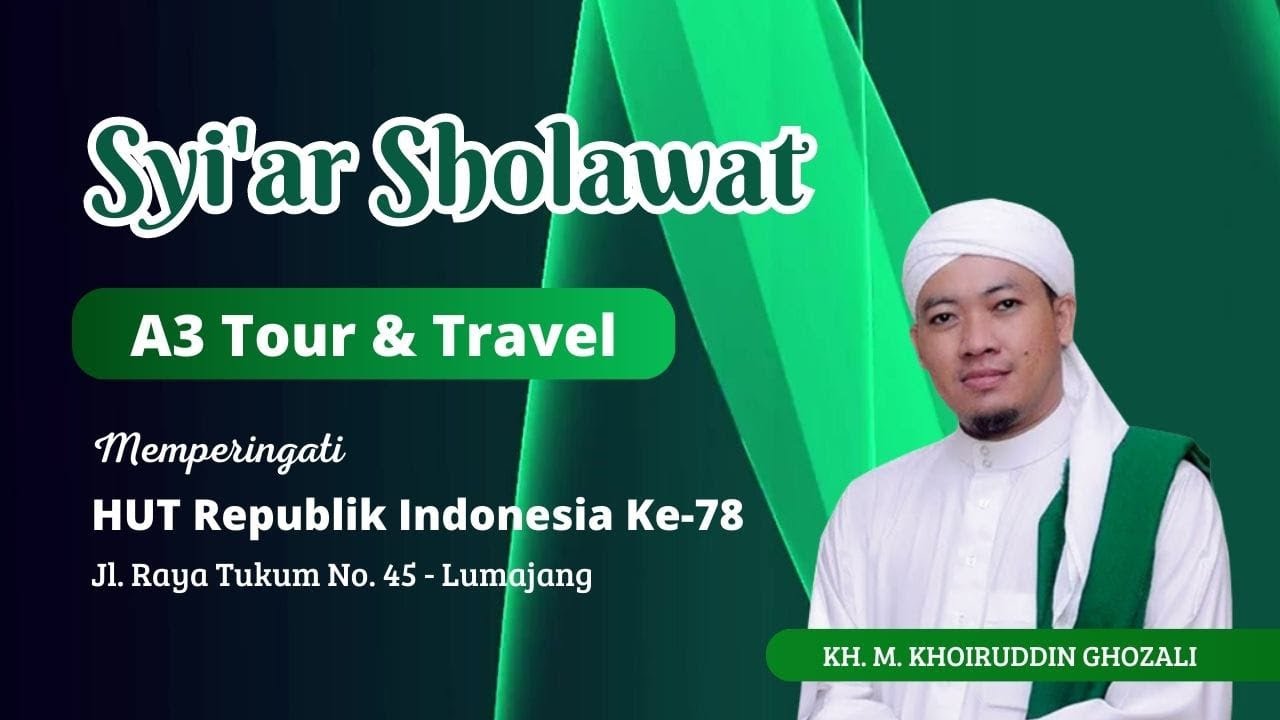 🔴 (LIVE) SYI'AR SHOLAWAT BERSAMA GUS KHOIR MAJELIS RIJALUL MUKHLISIN (MRM) & HUT KE 78 RI | TUKUM