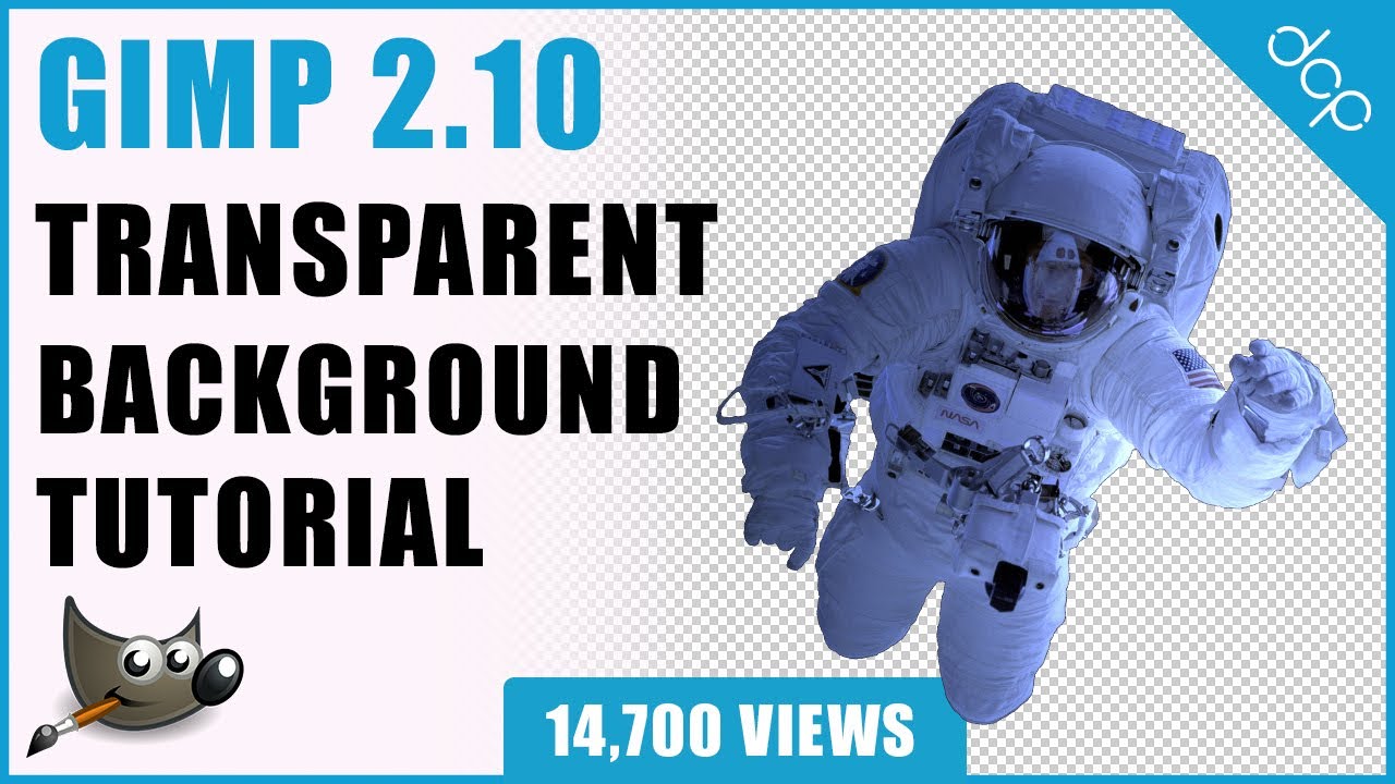 GIMP Tutorial - Transparent Background Tutorial