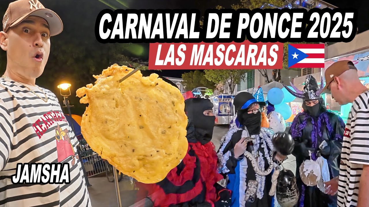 Carnaval De Ponce Puerto Rico 2025 Tour Con Jamsha 🇵🇷