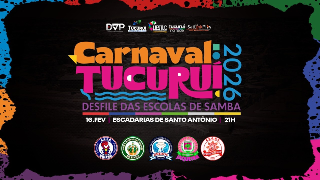 CARNAVAL TUCURUÍ 2026  - DESFILE DAS ESCOLAS DE SAMBA