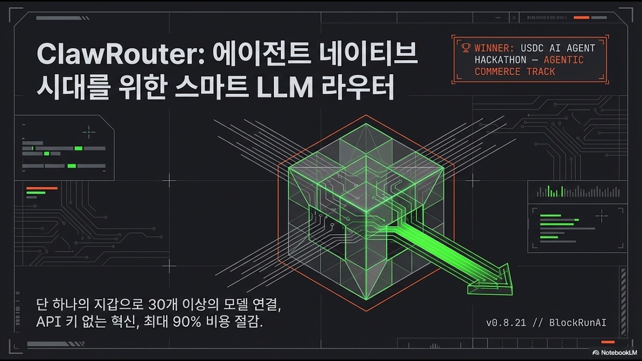 [Product Review] 효율적인 LLM 라우팅과 비용 최적화 솔루션, ClawRouter🦞🔀