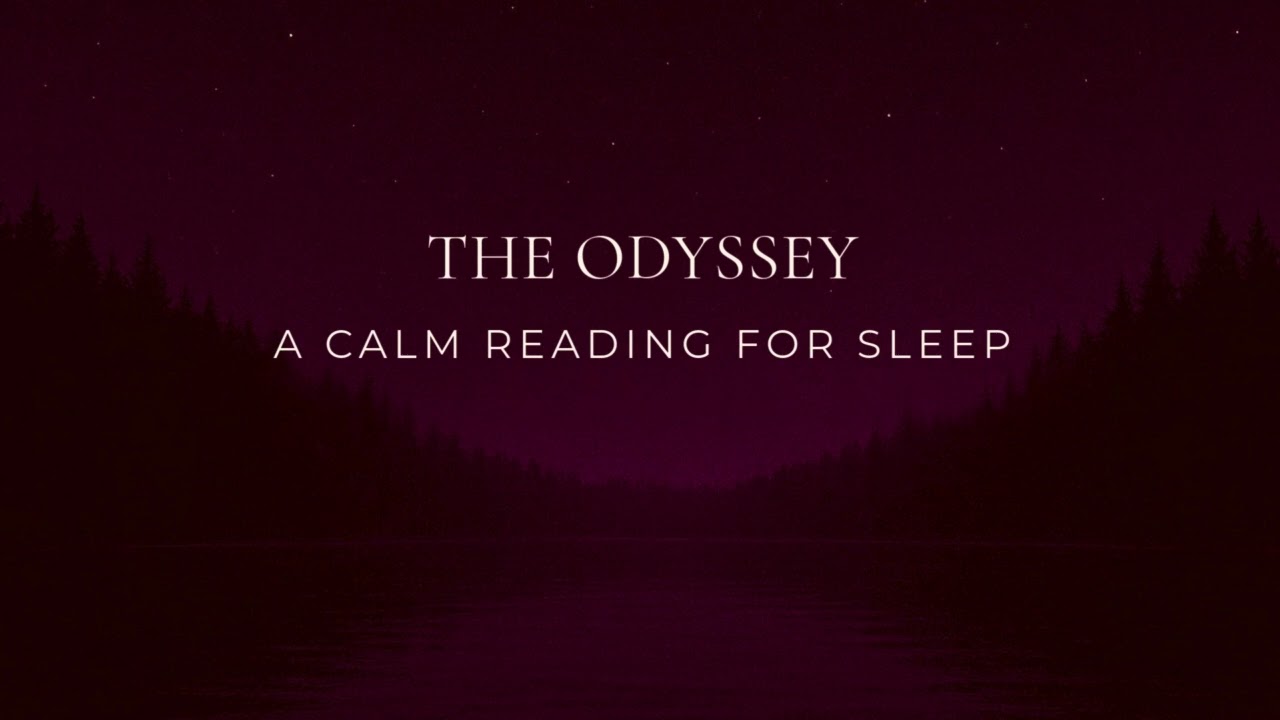 The Odyssey Book 1 [Deep Voice Calm Narration for Sleep]