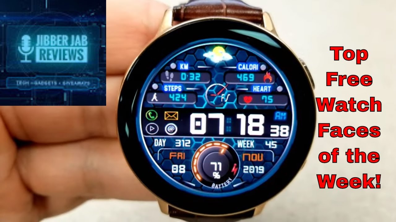 TOP FREE Must See & Must Download Samsung Galaxy Watch Active 2/Galaxy Watch/Gear S3 Watch Faces!