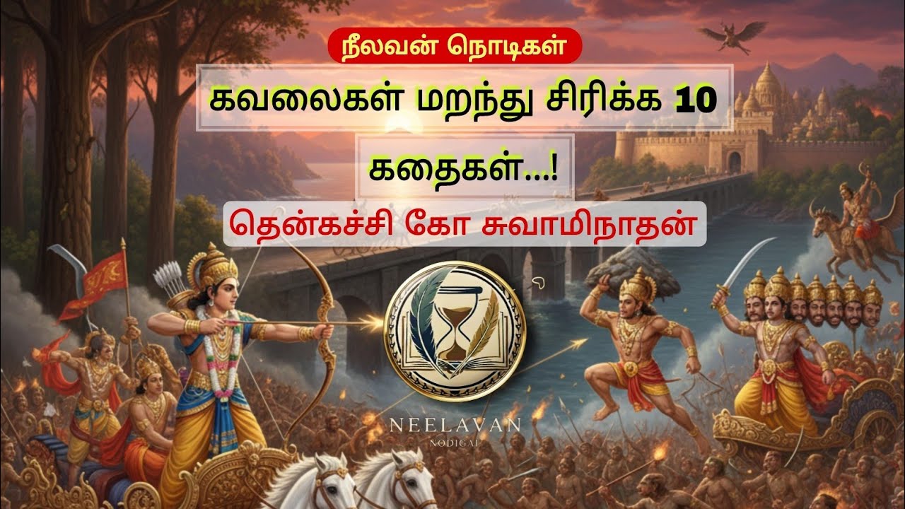 மன அழுத்தம் நீங்கி இரவில் தூங்க😴😴🛌💤 இதமான தமிழ்க் கதைகள்/தென்கச்சி கோ சுவாமிநாதன்.....!