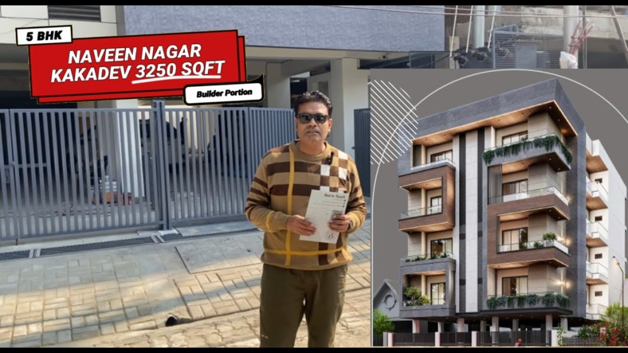 3250 Sqft Builder portion in Kakadeo Kanpur ( GATED SOCIETY) Price- 2.40 Cr