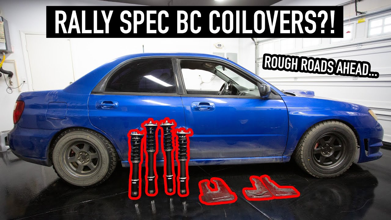 RALLY SPEC BC COILOVERS?! x RUTS & GUTS