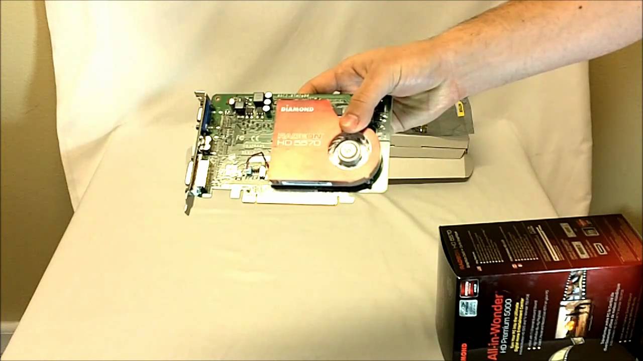 Diamond Multimedia All In Wonder HD Premium 5000 Unboxing