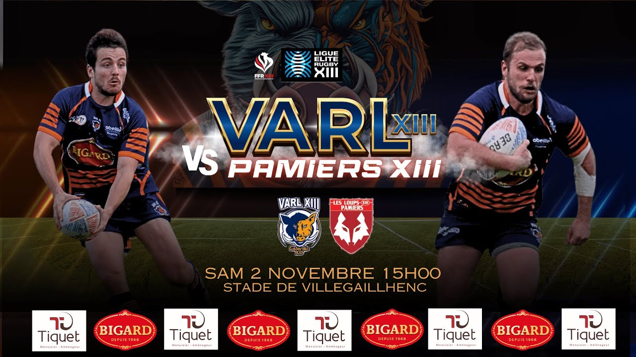 VARL XIII VS PAMIERS XIII