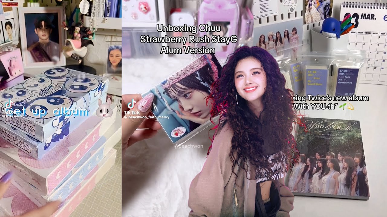 RANDOM GG album unboxing tiktok compilation
