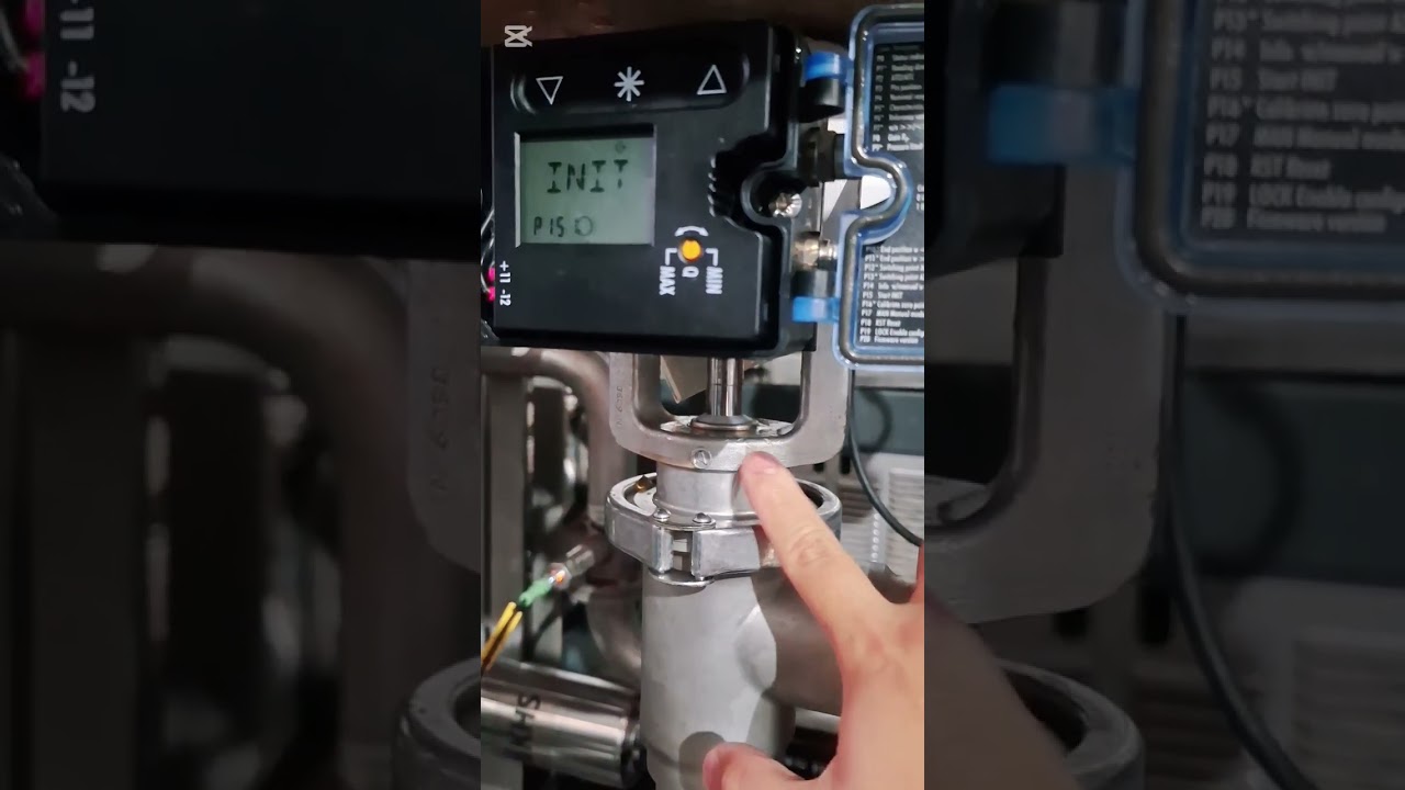SAMSON 3725 ELECTROPNEUMATIC POSITIONER HOW TO FACTORY RESET AND AUTO CALIBRATION