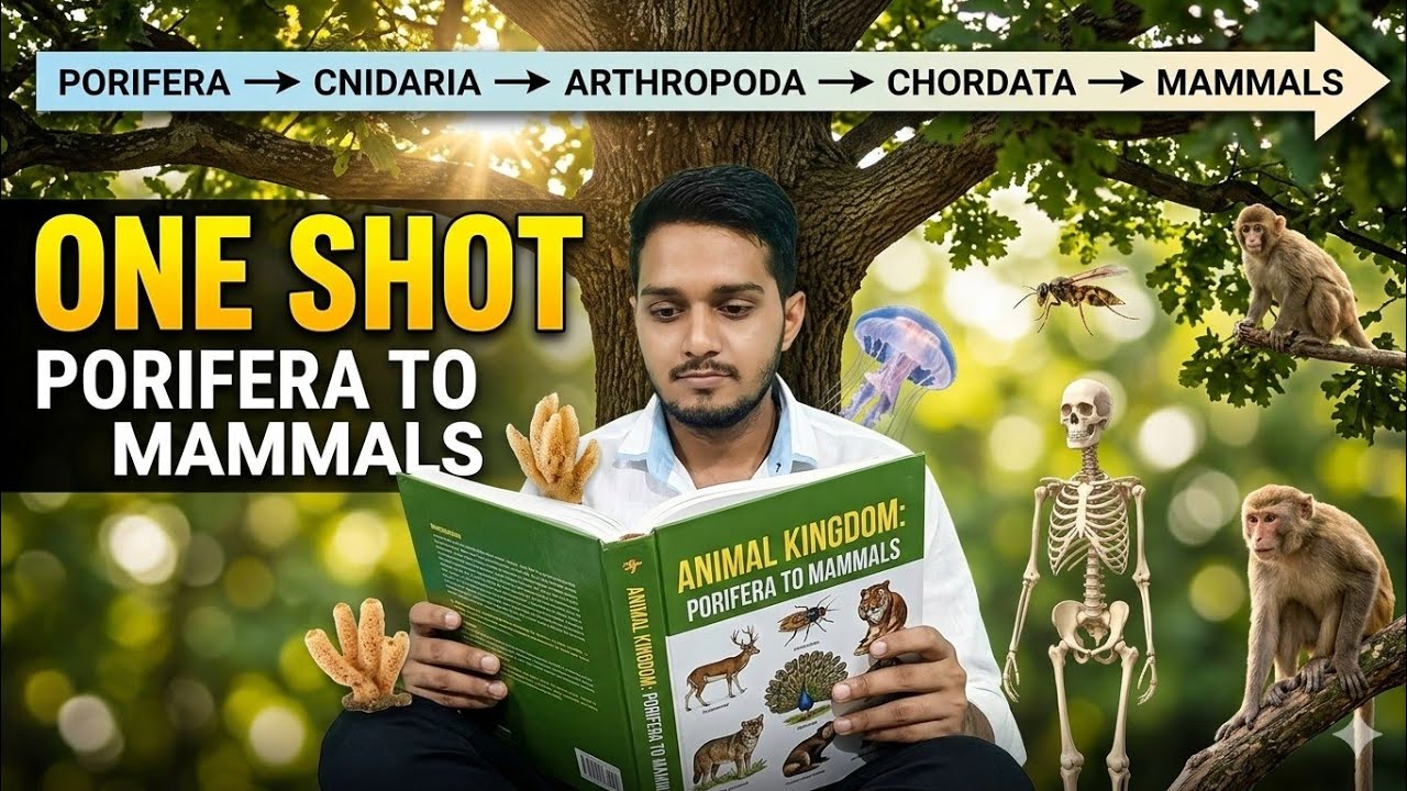 SSB TGT BIOLOGY - ANIMAL KINGDOM ONE SHOT REVISION - TGT SCIENCE CBZ
