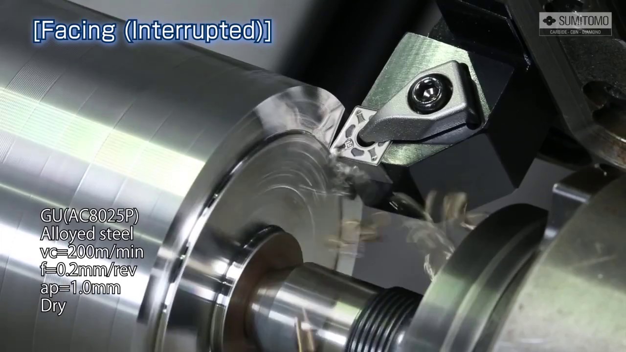 Sumitomo AC8025P Beschichtete Sorte f&uuml;r die allgemeine Stahlbearbeitung