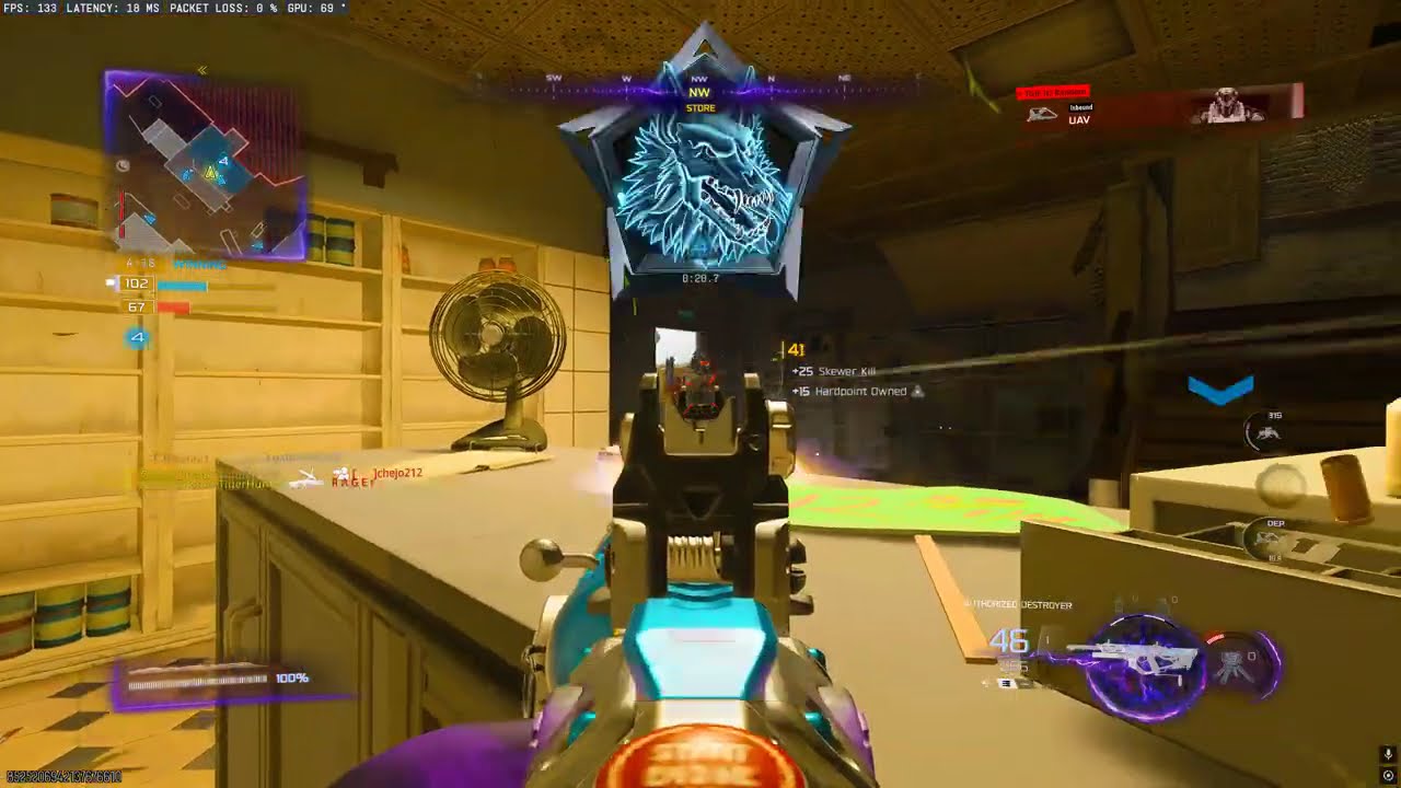 PaperTigerHunter BO7 Hardpoint Win at Standoff | Black Ops 7 | RTX 3090 FE 2K