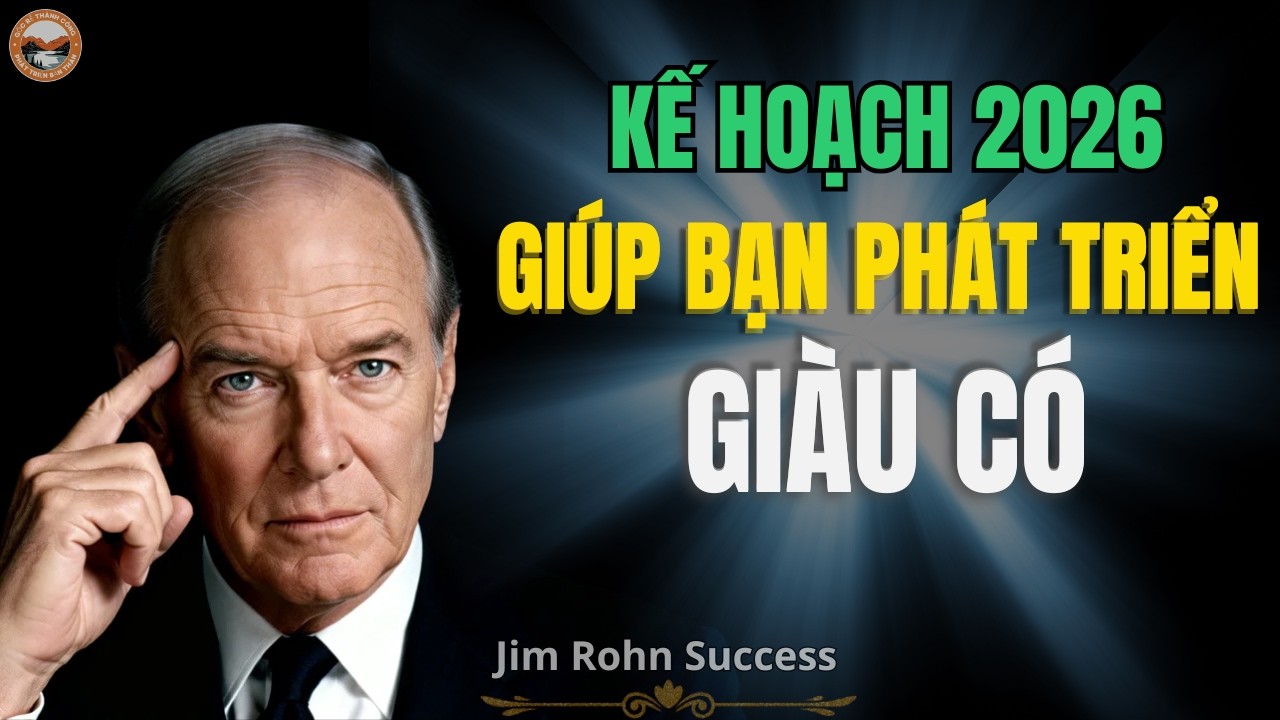 Bí Quyết Thành Công: Kế Hoạch Tài Chính 2026 Cho Người Muốn Bứt Phá Thực Sự | Bài Học Từ Jim Rohn