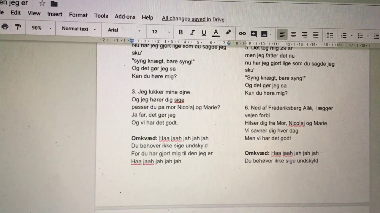 Dansk som andetsprog G -lyrikanalyse