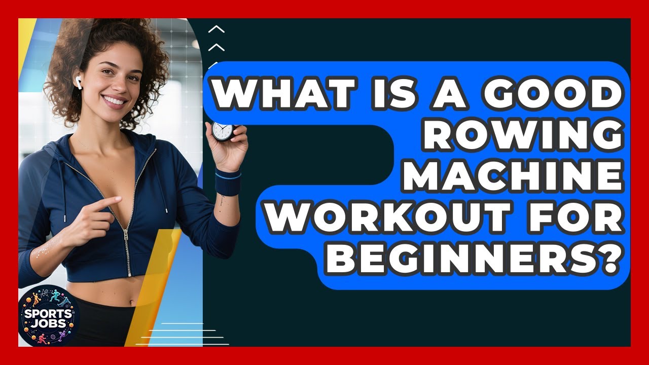 What Is A Good Rowing Machine Workout For Beginners? - Sports Jobs