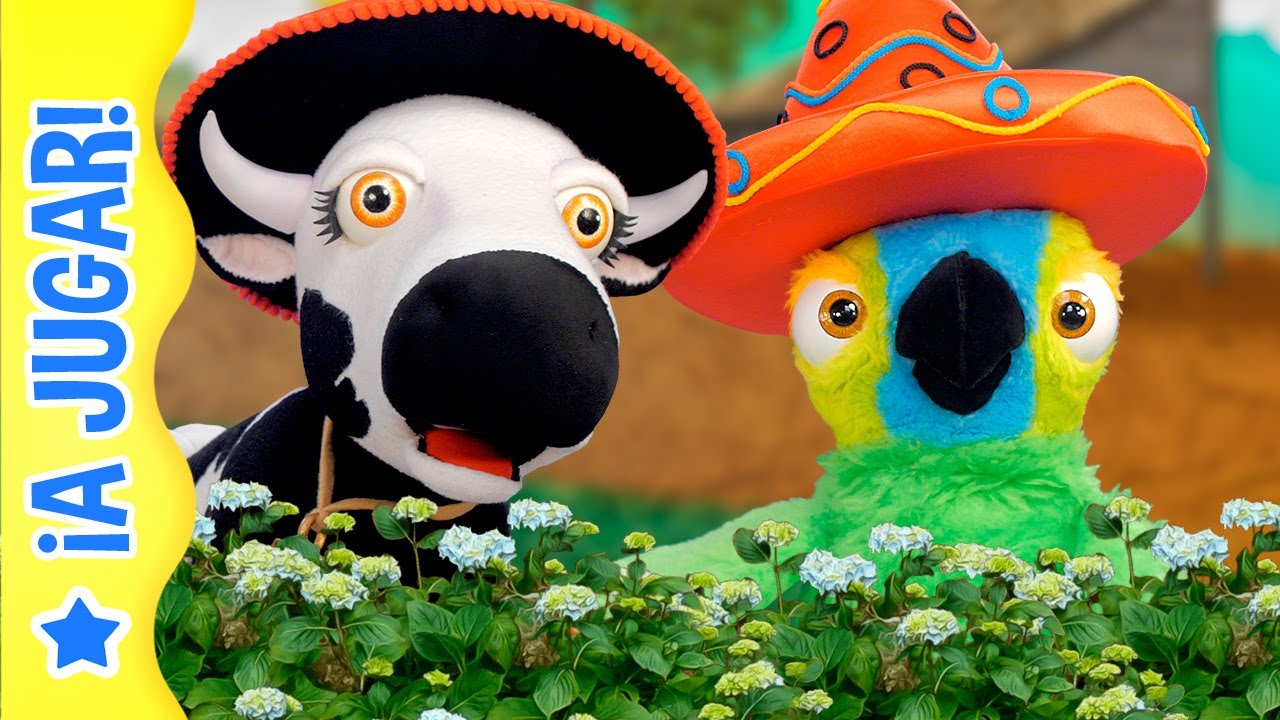 ¡A cantar, Jugar, Aprender y Bailar con las Marionetas de la Granja! #3 🌈MIX 🌈 A JUGAR 🥳