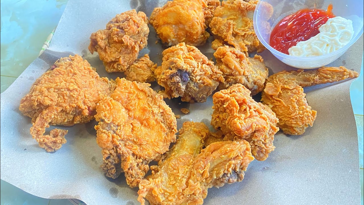 Buat Sendiri Tepung Ayam Goreng | Guna Bahan Ada Di Dapur Sahaja