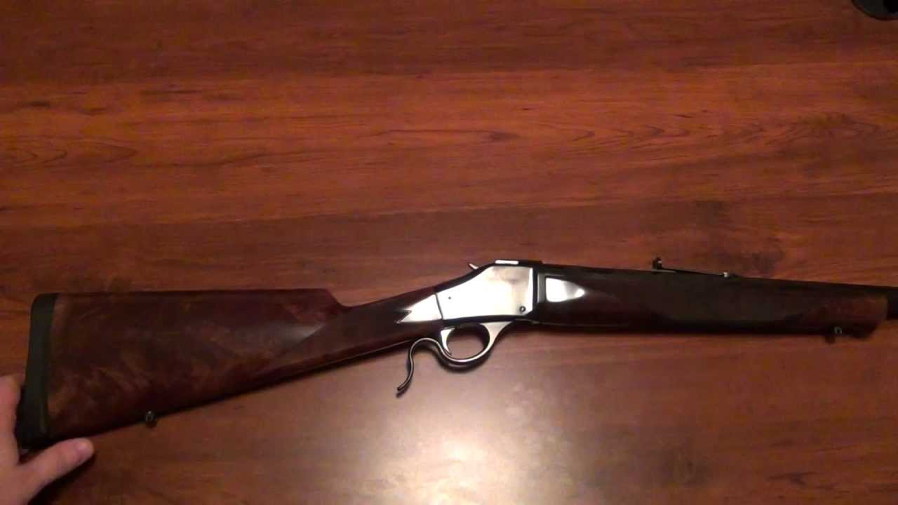 Винтовка Winchester/Browning Model 1885 High Wall Rifle калибра .45-70 Gov't
