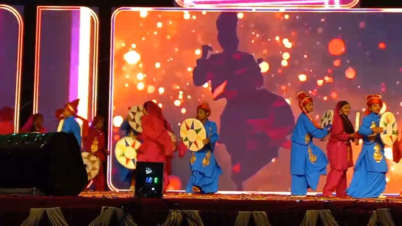 Bangra dance by Sai Rishik @ Tiny Tots Annual day 2026