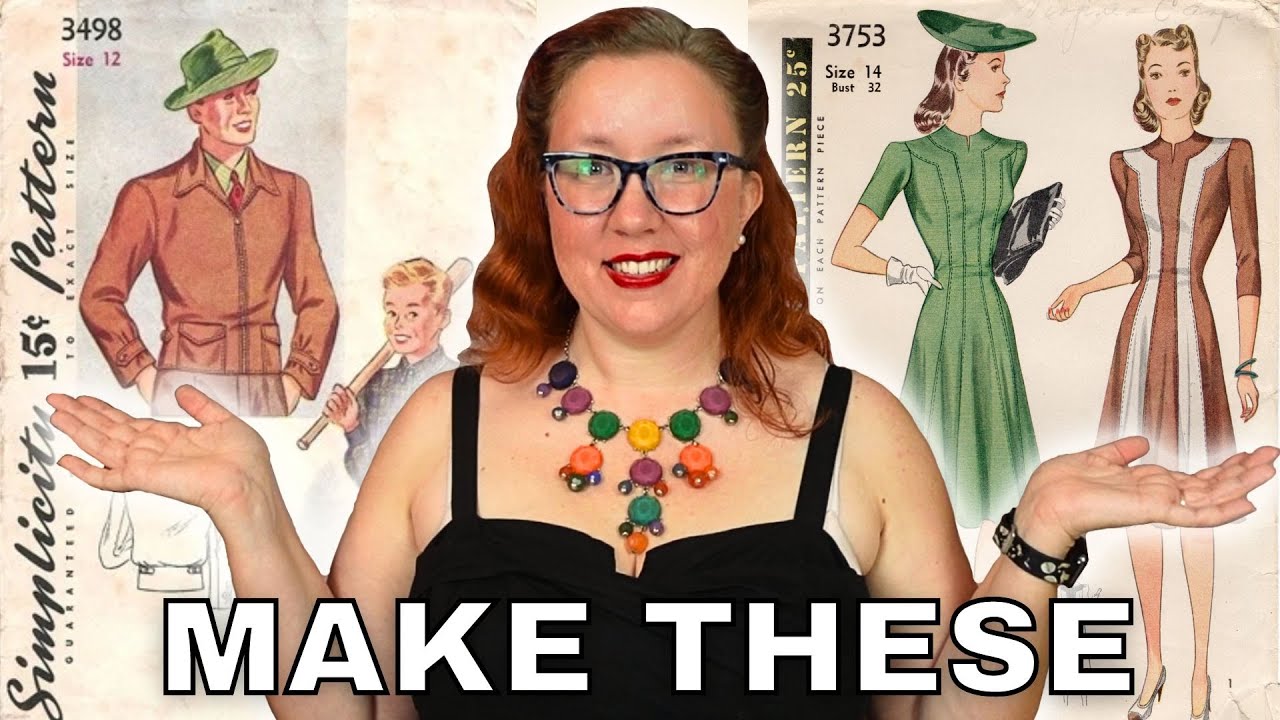 Vintage Patterns I wish Simplicity would reproduce