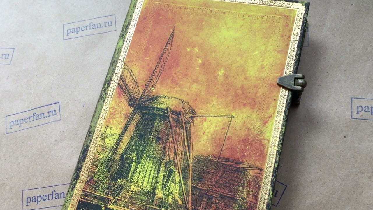 Paperblanks Rembrandts 350th Anniversary, 350 Летие со дня смерти Рембрандта