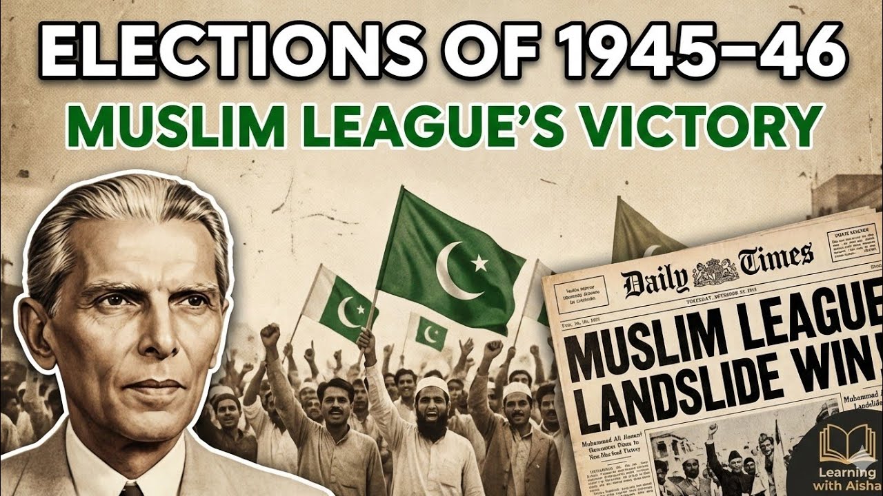General Elections 1945-46 Explained | Muslim League's Landslide Victory