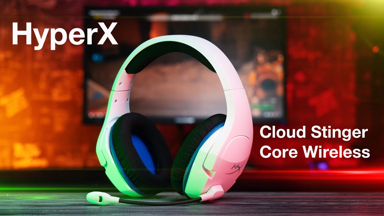 Распаковка наушников HyperX Cloud Stinger Core Wireless / Unboxing HyperX Cloud Stinger Core