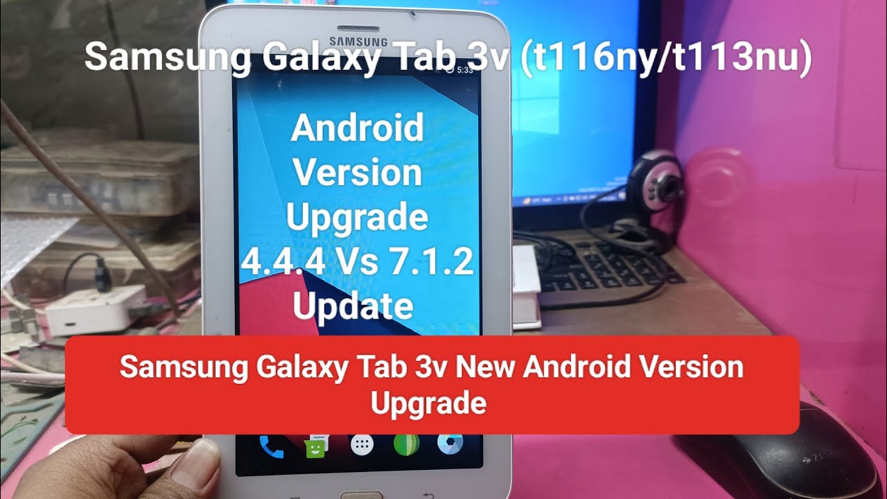 Обновление версии Android для Samsung Galaxy Tab 3v 7.1.2 ll Обновление для Samsung Galaxy Tab 3v...