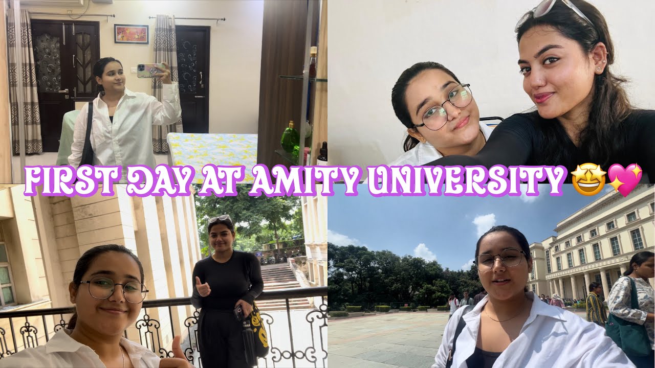 My first day at Amity University 🏫✨ Lucknow || sunita Khatwani vlogs ||