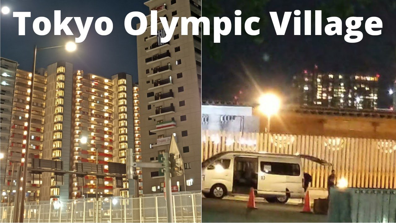 Tokyo Olympic Village//Walk around Tokyo Olympic village//Tokyo Olympic Village explained