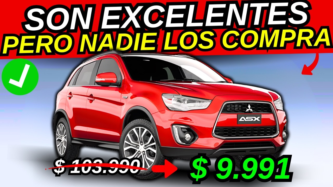 5 AUTOS DE MITSUBISHI QUE SON VERDADERAS MÁQUINAS DISFRAZADAS DE USADO