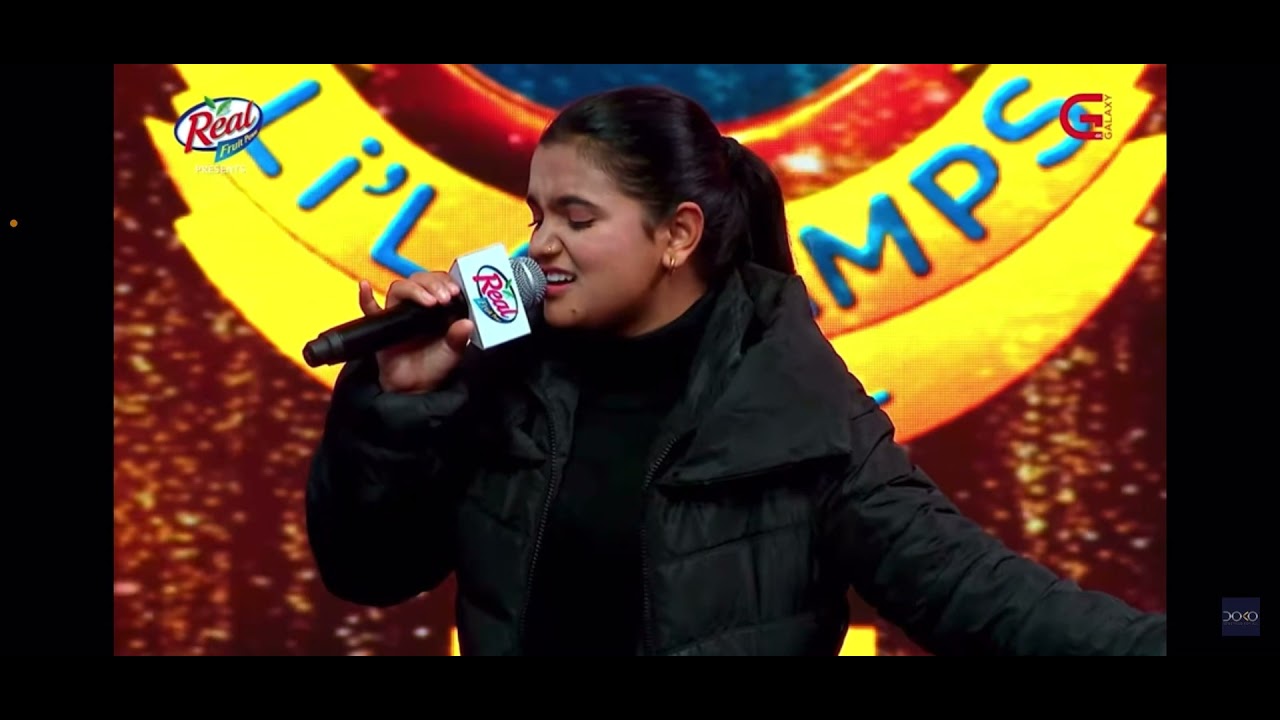 #sajjachaulagain in saregamapa little champs nepal #saregamapalilchampsnepal