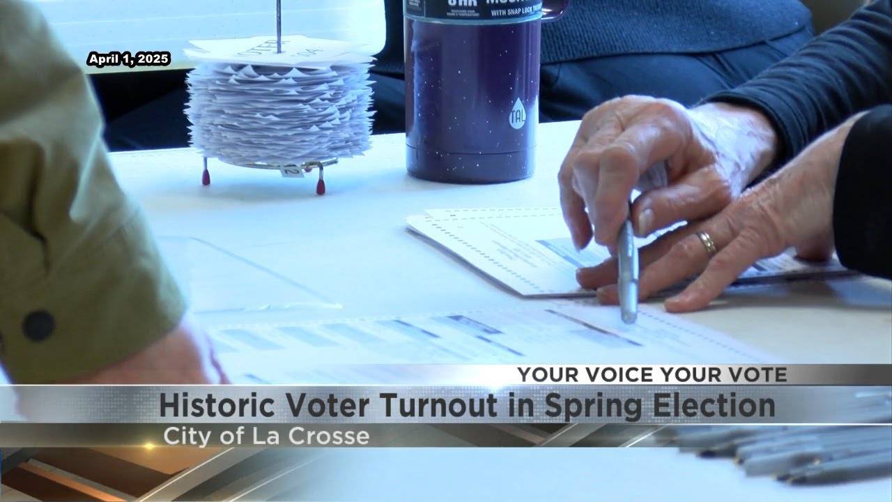Historic voter turnout in Spring Election in the City of La Crosse